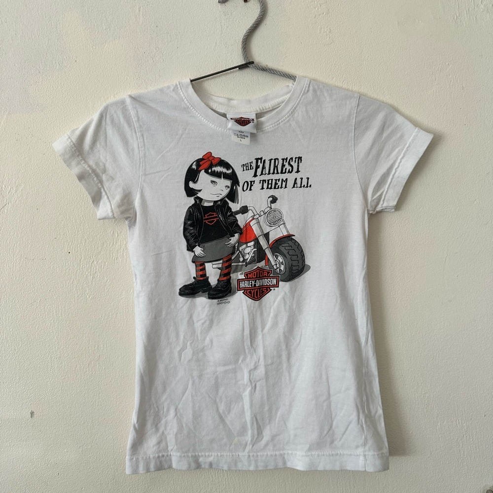 Harley-Davidson White Tee Miami Florida 2012